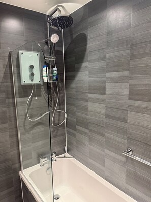 Free toiletries, hair dryer