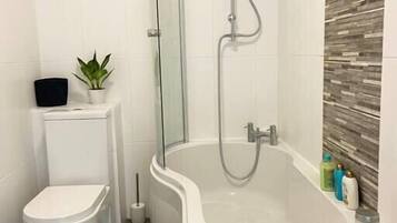 Free toiletries, hair dryer