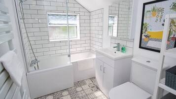 Free toiletries, hair dryer