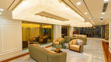 Sala de estar en el lobby