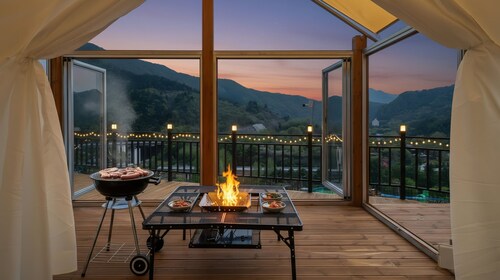 Gapyeong Manwol Aegyeon Pool Glamping