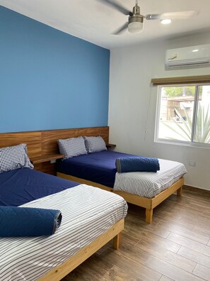 2 間睡房、熨斗/熨衫板、Wi-Fi、床單