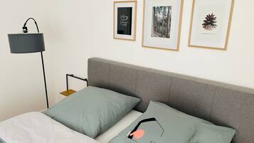 1 soverom, wi-fi (inkludert) og sengetøy