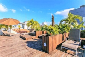 Terrace/patio - Relax by the Pool | Private Terrace & Beach Access (Playa del Carmen)