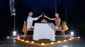 Opções para refeição para casais