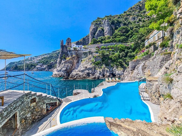 Alberca al aire libre 