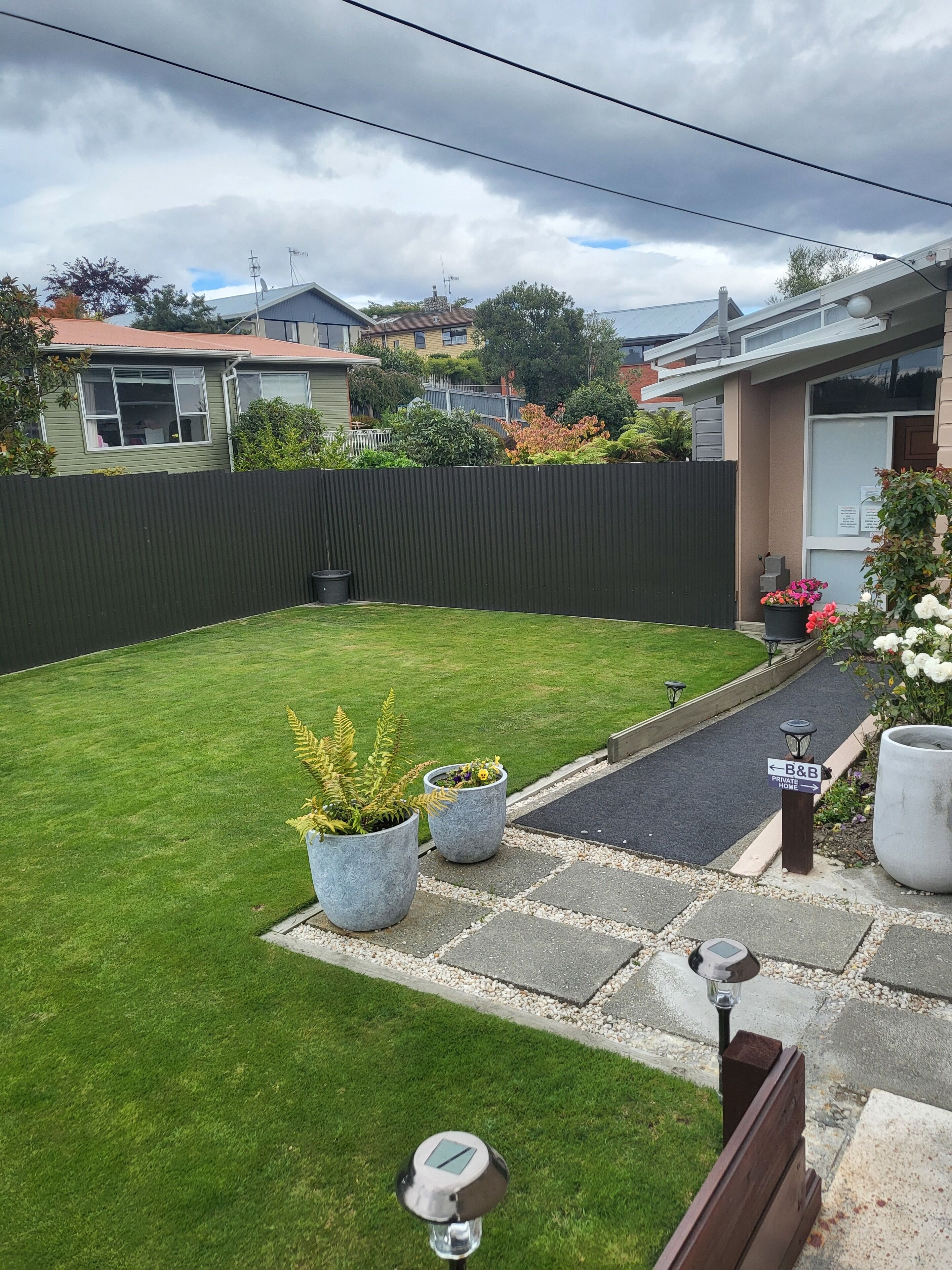 Enceinte de l’hébergement