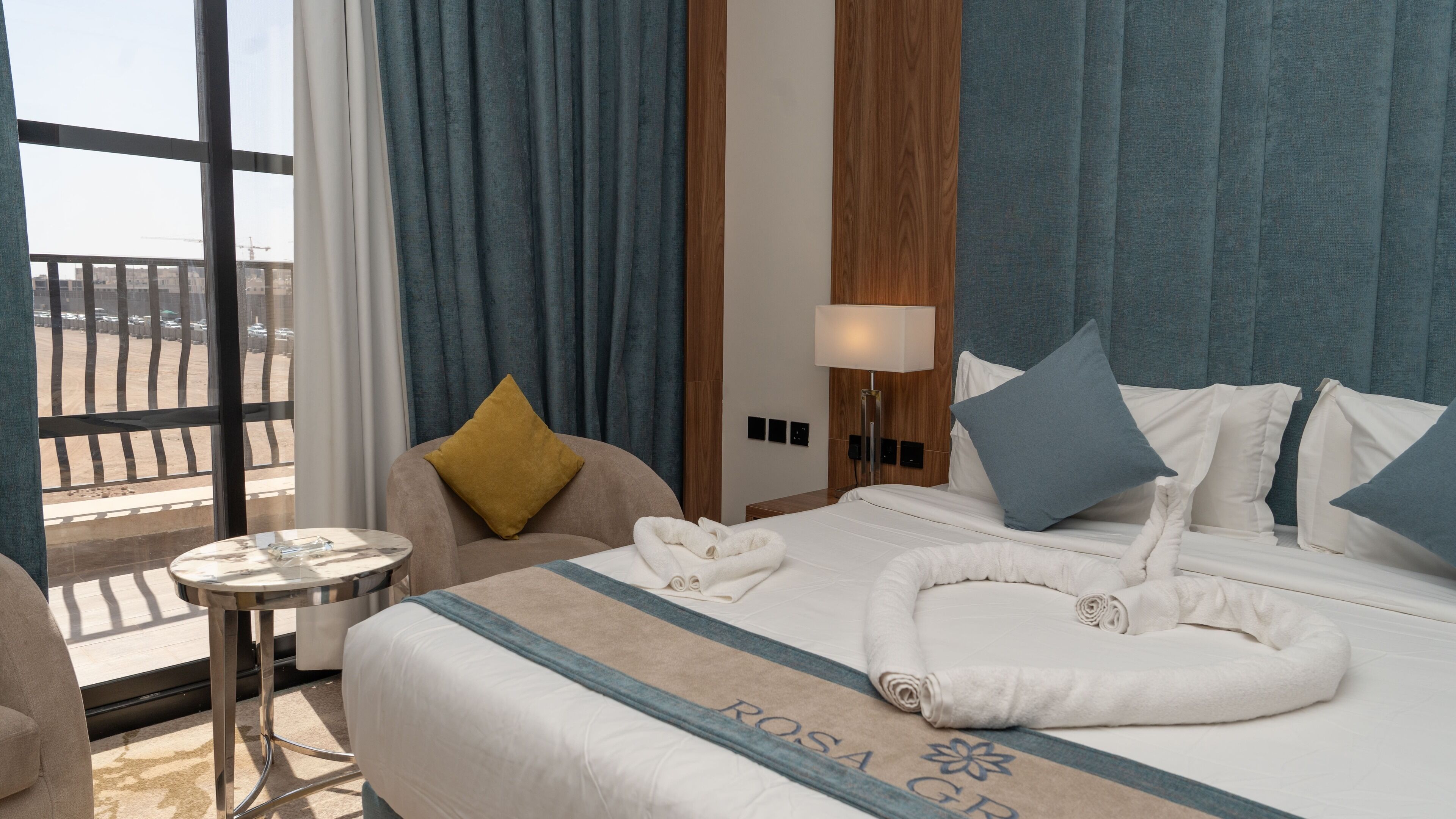 Phòng đôi Superior, 1 giường cỡ queen | Bộ trải giường bằng vải cotton Ai Cập, bộ đồ giường cao cấp 