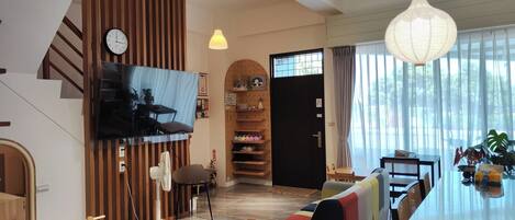 42-inch Smart TV with digital channels, toys, streaming services