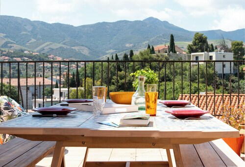 Charmante maison de village avec roof-top et proche plage, 4 ch 8 p