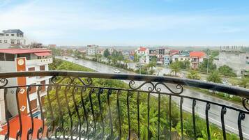 Familie suite | Uitzicht vanaf balkon
