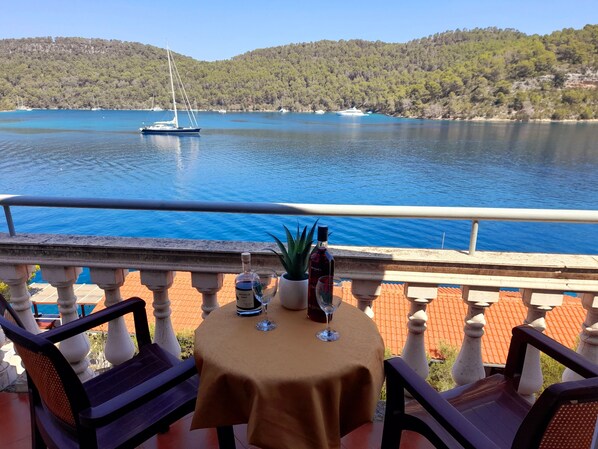 Appartement Classique, balcon, vue mer