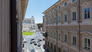 Blick von der Unterkunft