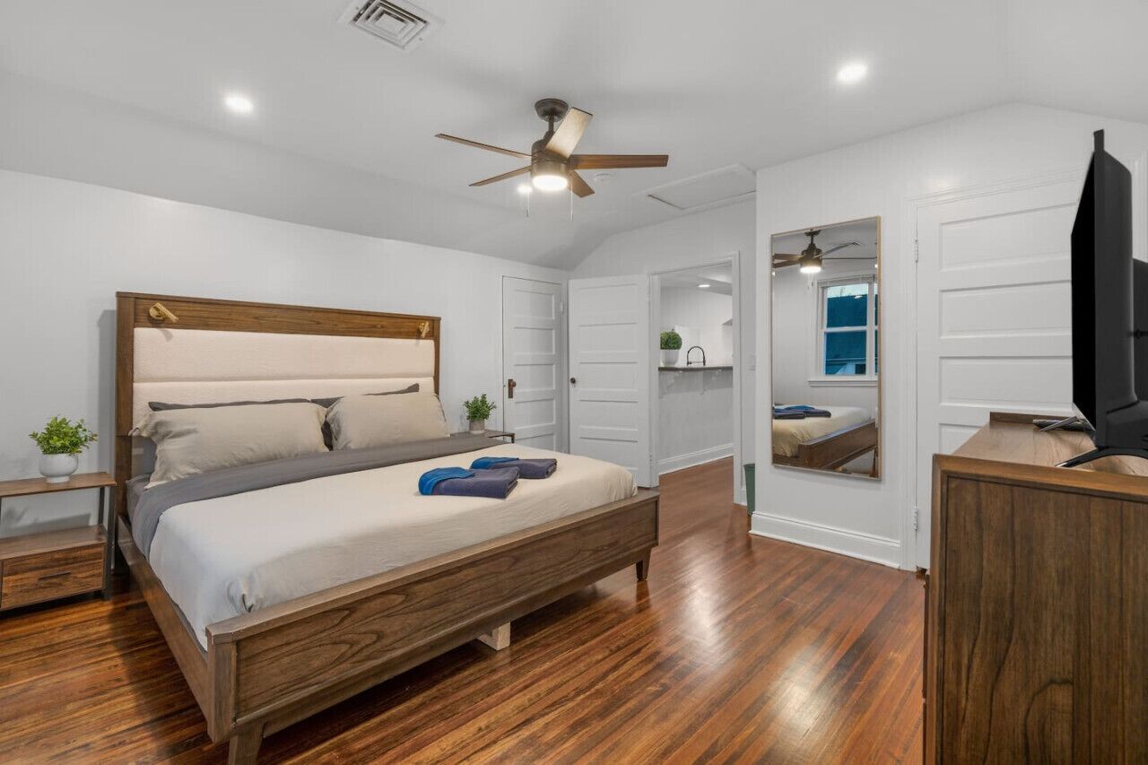 1 makuuhuone, työpöytä, silitysrauta/-lauta, ilmainen Wi-Fi