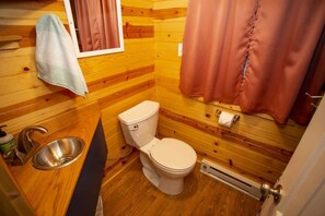 Bathroom - Tiny Cabin Summary:<br>I (Mill Spring)