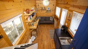 Interior - Tiny Cabin Summary:<br>I (Mill Spring)