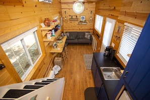 Interior - Tiny Cabin Summary:<br>I (Mill Spring)