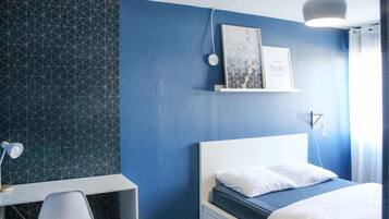 3 chambres, Wi-Fi gratuit, draps fournis