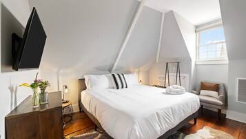 4 soverom, strykejern/-brett, reiseseng for barn og wi-fi