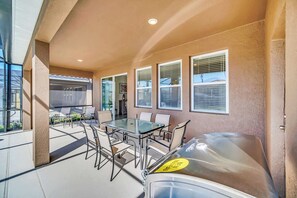 Dining - Luxury 7BR6BA Home with Private Pool and Amenities (Davenport)