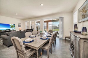 Dining - Luxury 7BR6BA Home with Private Pool and Amenities (Davenport)