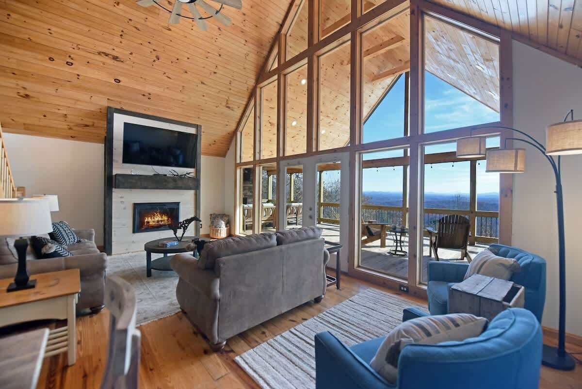 TV, fireplace, video games, offices