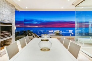Villa, 5 Bedrooms, Accessible, Fireplace | Dining - Prima Views Luxury 5-bedroom Villa in Camps Bay (Cape Town)