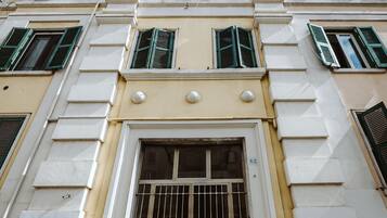 Fassade der Unterkunft