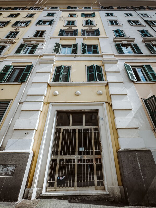 Façade de l’hébergement