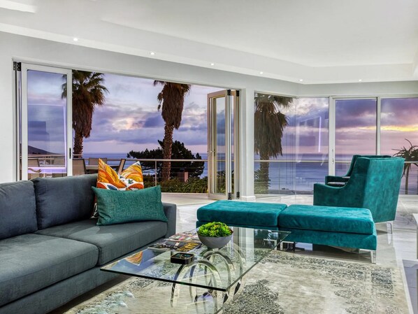 Villa, 5 Bedrooms, Accessible, Terrace | Living area - Stunning Vacation 48 On Hely Villa for 10 Guests (Cape Town)