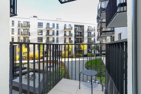 Terrace/patio - Garbary 104C | Stylish Two-Person Studio | Poznan (Poznan)