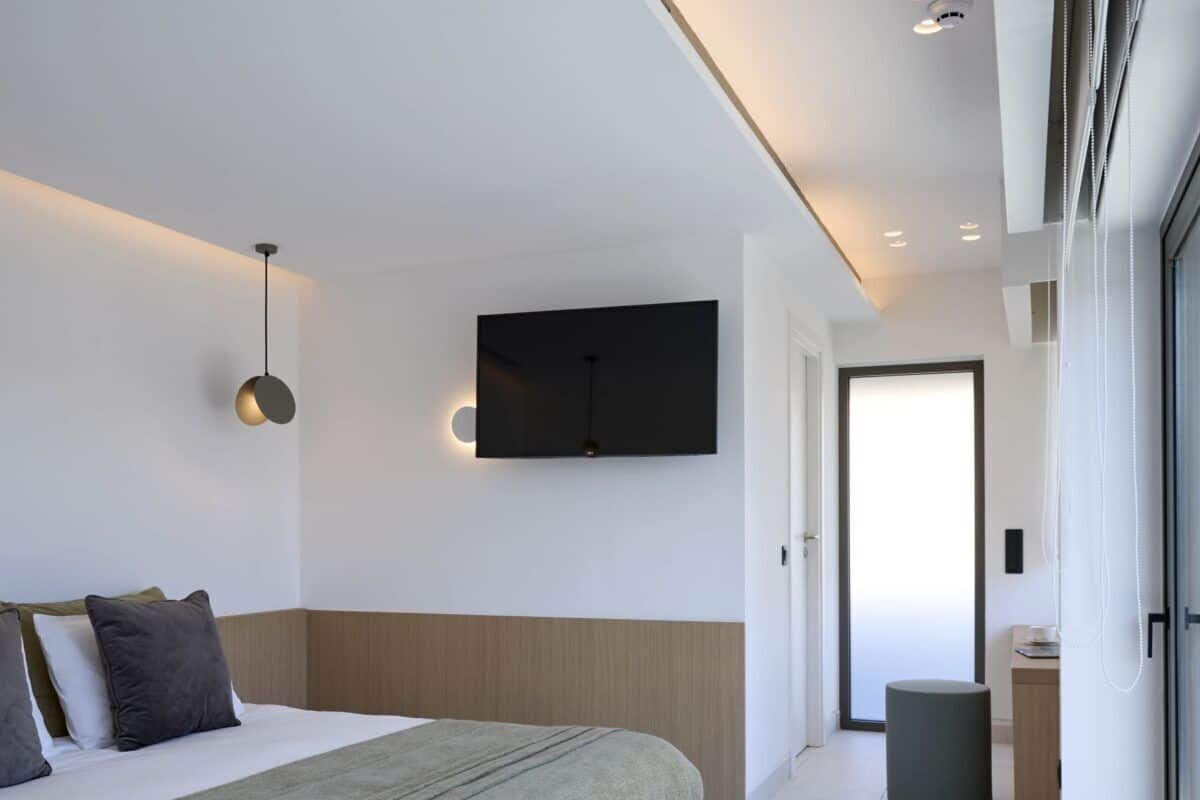 Superior kamer | 1 slaapkamer, een kluis op de kamer, geluiddichte muren, gratis wifi