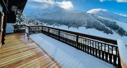 Beau chalet familial 10 personnes - grande terrasse exposée plein sud !