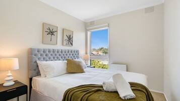 3 bedrooms, iron/ironing board, travel cot, WiFi