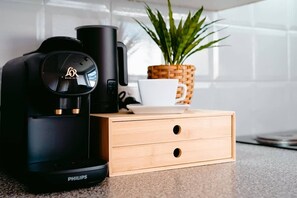 Kaffe og/eller kaffemaskin