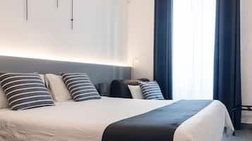 1 bedroom, premium bedding, down duvets, memory-foam beds