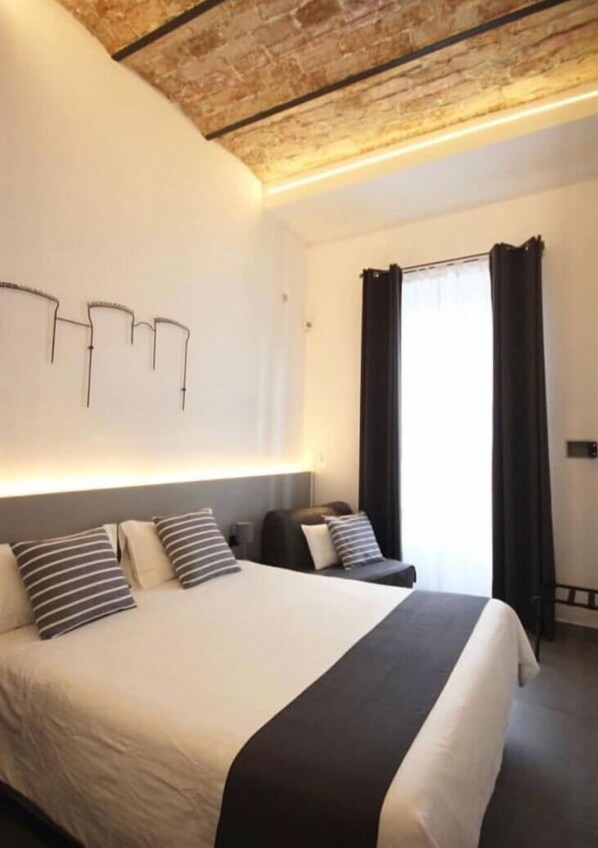 Deluxe Suite, 1 Queen Bed, Non Smoking, City View | Premium bedding, down comforters, memory foam beds, in-room safe - VESUCHARME Suite Luxury Room (Naples)