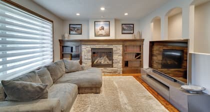 Kaysville Group Getaway 26 Mi to Snowbasin Resort!