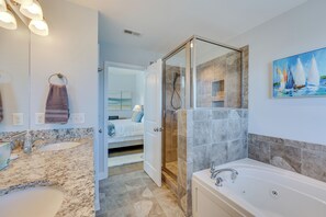Apartment (3 Bedrooms) | Interior - Townhome w/ 2 Decks: Walk to Ocean! (Kure Beach)