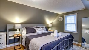 Småhus (3 Bedrooms) | 3 soverom, strykejern/-brett og sengetøy