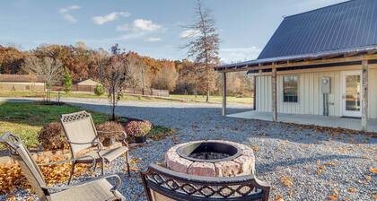 Peaceful Russell Springs Home w/ Fire Pit & Pond!