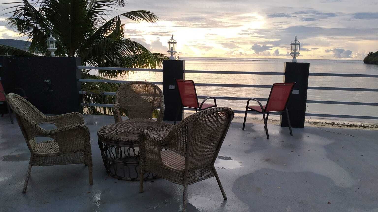 2ND FLOOR OF THE OUTDOOR KITCHEN