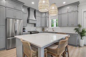 Fridge, microwave, stovetop, dishwasher - New Construction + Private Pool- Emerald Isle by Royal Destinations (Santa Rosa Beach)