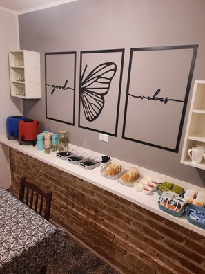 Dagelijks selfservice-ontbijt inbegrepen