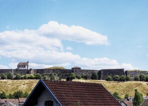 Blick von der Unterkunft
