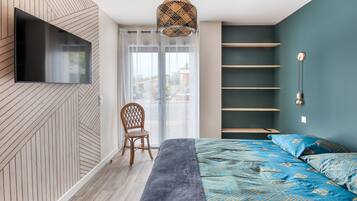 1 chambre, fer et planche à repasser, Wi-Fi gratuit