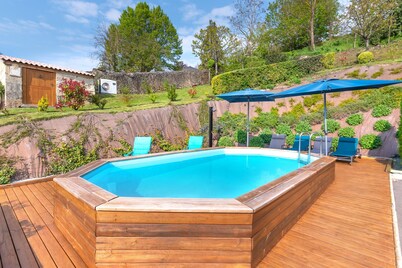 Gîte Ruelle aux Vaches - Appt avec piscine partagée