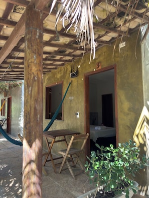 Economy Double Room, 1 Double Bed | Living area - Chalé Beach Preá (Cruz)