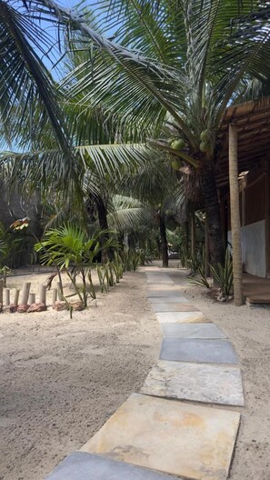 Basic Chalet | Living area - Chalé Beach Preá (Cruz)