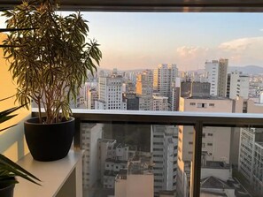 Interior - Studio com Vista Incrível 22º Andar (República São Paulo)